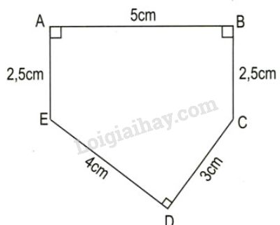 Tính toán chu vi và diện tích của khu đất